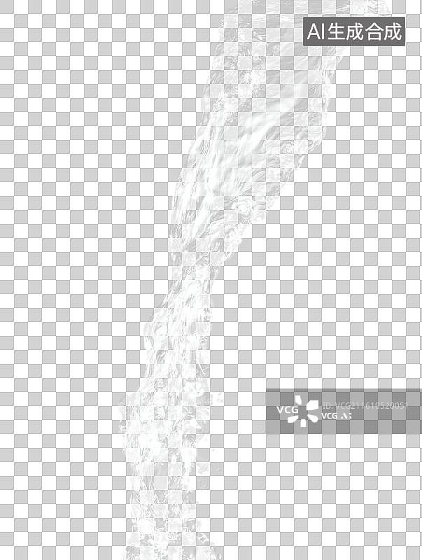 【AI数字艺术】飞溅的水花与水流图片素材