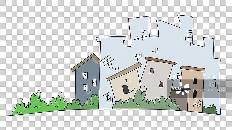 烂尾楼，废墟，废墟探险图片素材