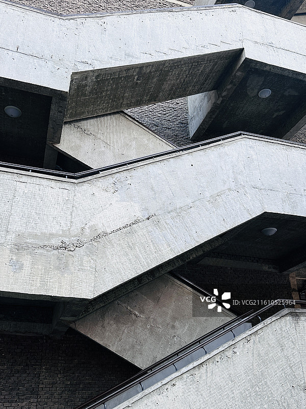 四川成都青羊区西村大院建筑细节刘家琨作品图片素材