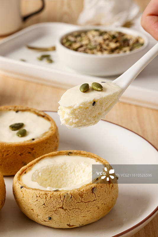 水牛乳布丁麻薯图片素材