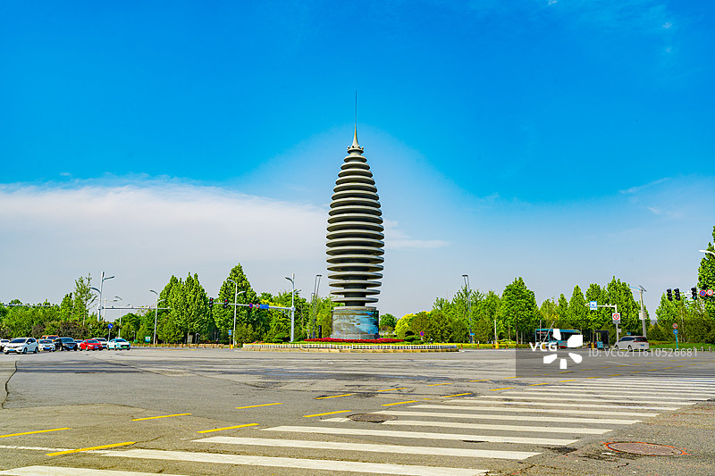 雄安夜景 雄安城市夜景 雄安 雄安新区 河北雄安 雄县 雄安航拍图片素材