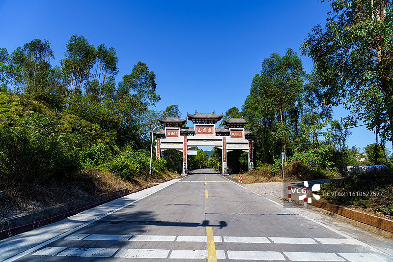 清远飞霞山景区图图片素材