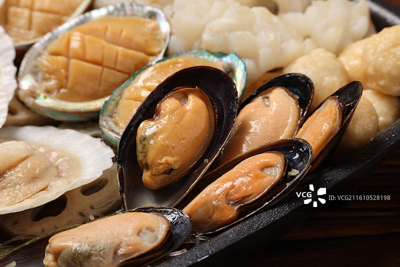 鲍鱼海鲜大咖图片素材