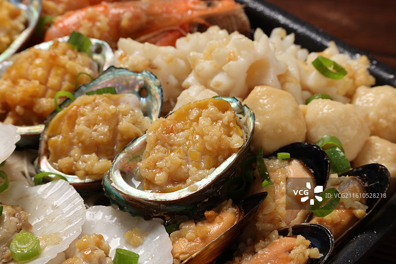 鲍鱼海鲜大咖图片素材