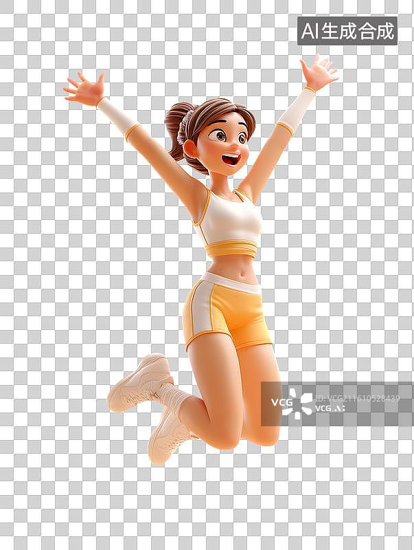 【AI数字艺术】海报排球运动图片素材