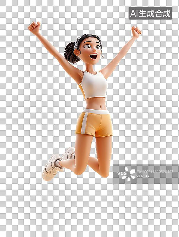 【AI数字艺术】海报排球运动图片素材