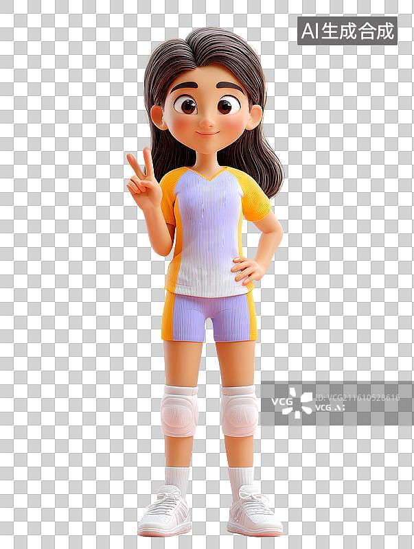 【AI数字艺术】海报排球运动图片素材