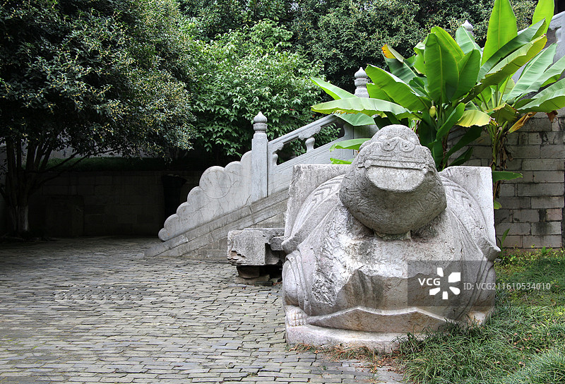 南京市博物馆 —— 玉堂佳器馆藏精品展-明代残碑图片素材