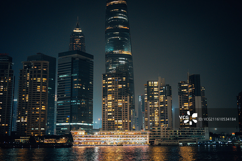 上海 财富 经济 长三角 航拍 发展 社会 夜景 建筑 新质生产力 外滩 东方明珠图片素材