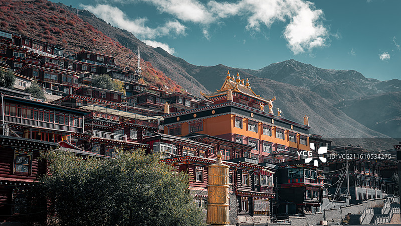 四川德格印经院博物馆~图片素材