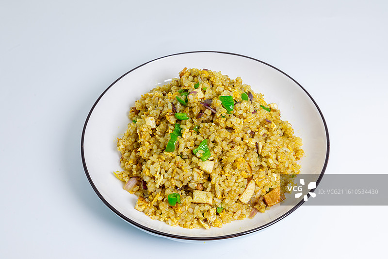 咖喱蛋炒饭图片素材