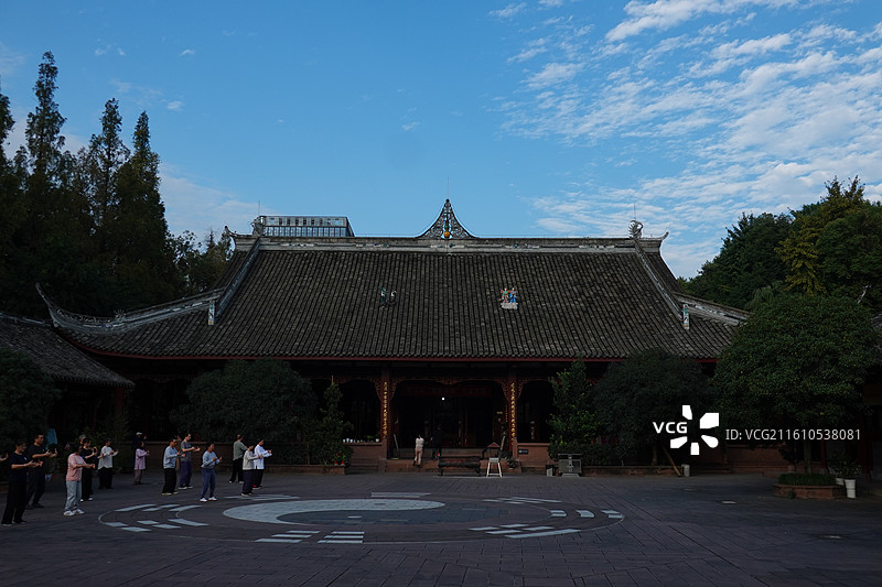 四川省成都市青羊宫成都青羊宫：吕祖殿图片素材