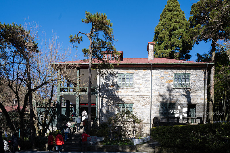 庐山风景区美庐景点图片素材