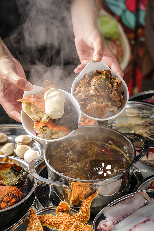 小火锅食材图片素材