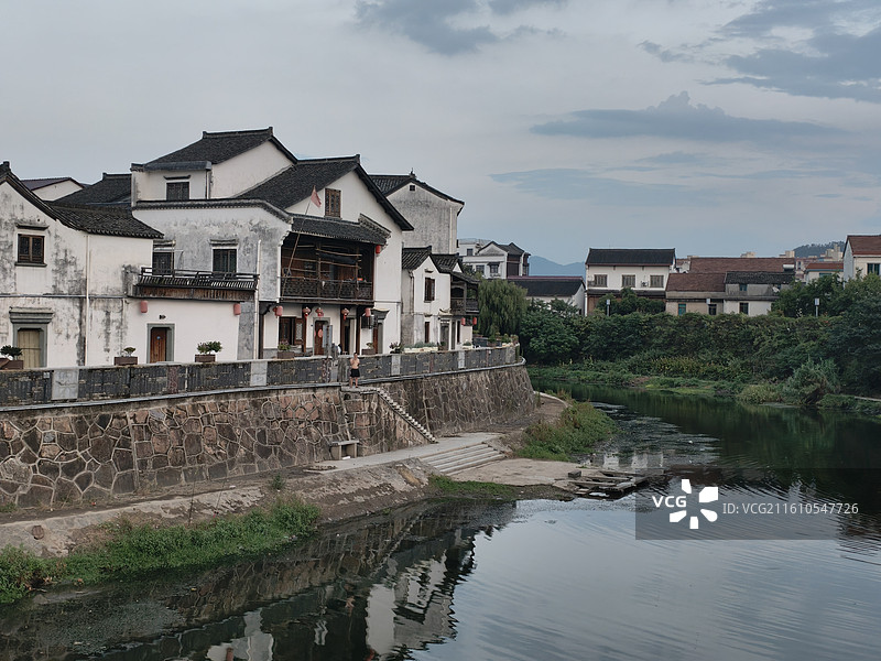 绍兴诸暨枫桥古镇图片素材