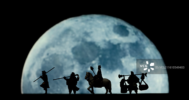 西游记师徒四人图片素材