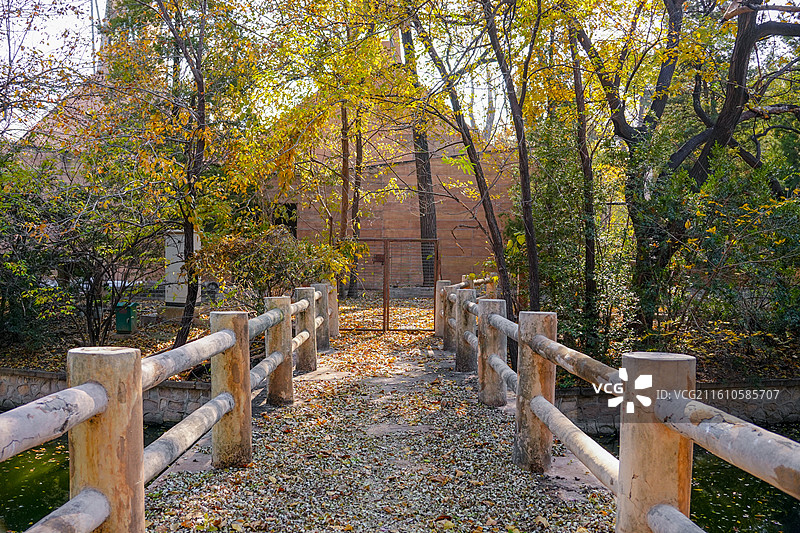 金秋京城图片素材