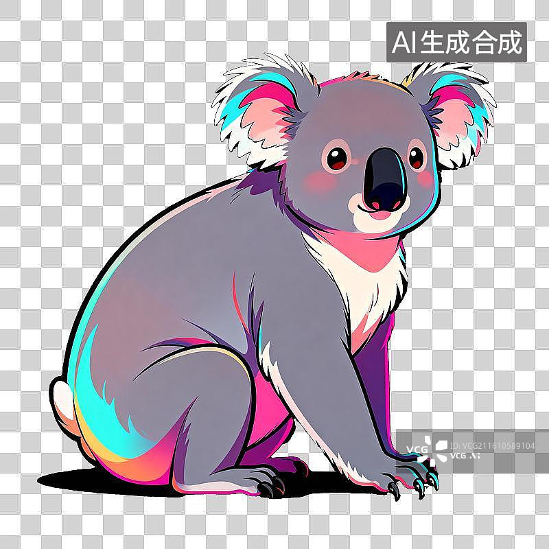 【AI数字艺术】考拉，树袋熊图片素材