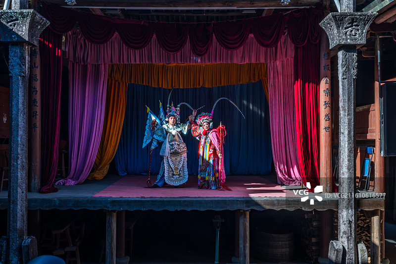 国家级非物质文化遗产——屏南寿山《乱弹戏》图片素材