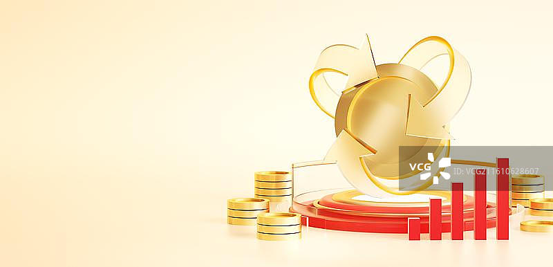 金融理财投资商务金融图标场景图片素材