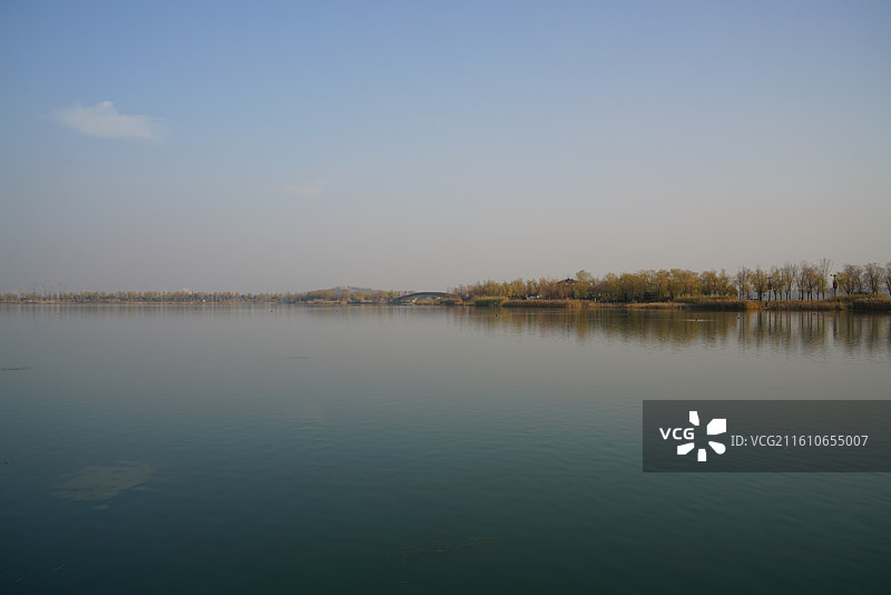 西安昆明池七夕公园图片素材