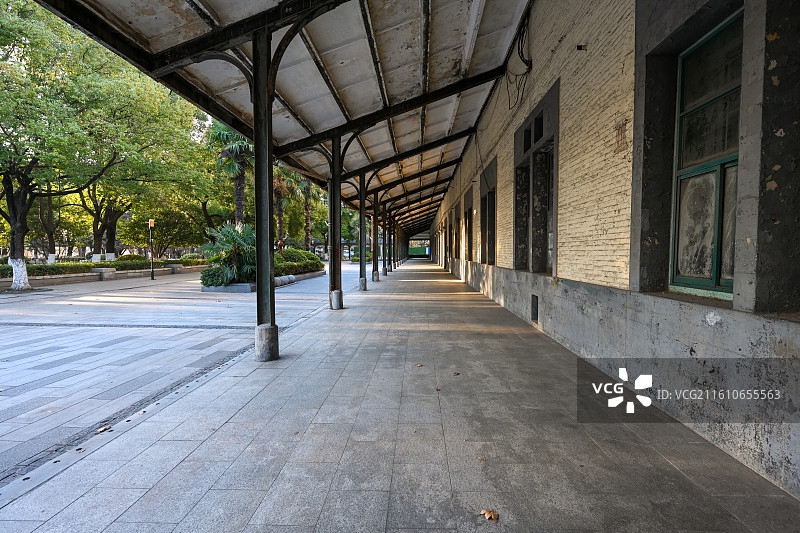 南京浦口火车站：中国最文艺的火车站，朱自清《背影》发生地图片素材