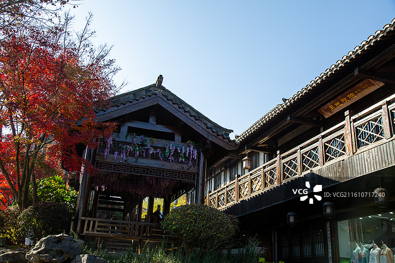 江苏省常州市金坛区东方盐湖城风光图片素材