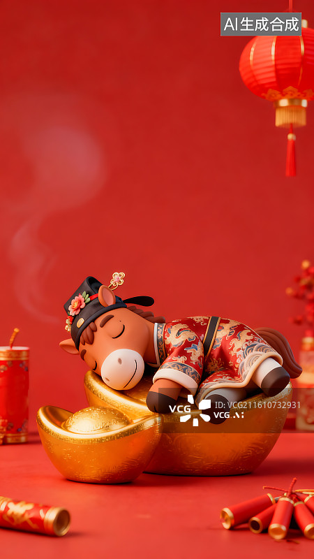 【AI数字艺术】2026年马年国风海报图片素材