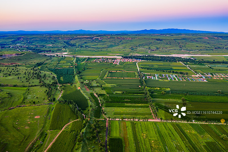 山西 大同 新荣区 得胜堡 市场堡 镇羌堡 明长城图片素材