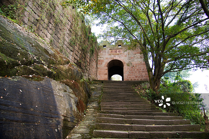 重庆合川钓鱼城图片素材