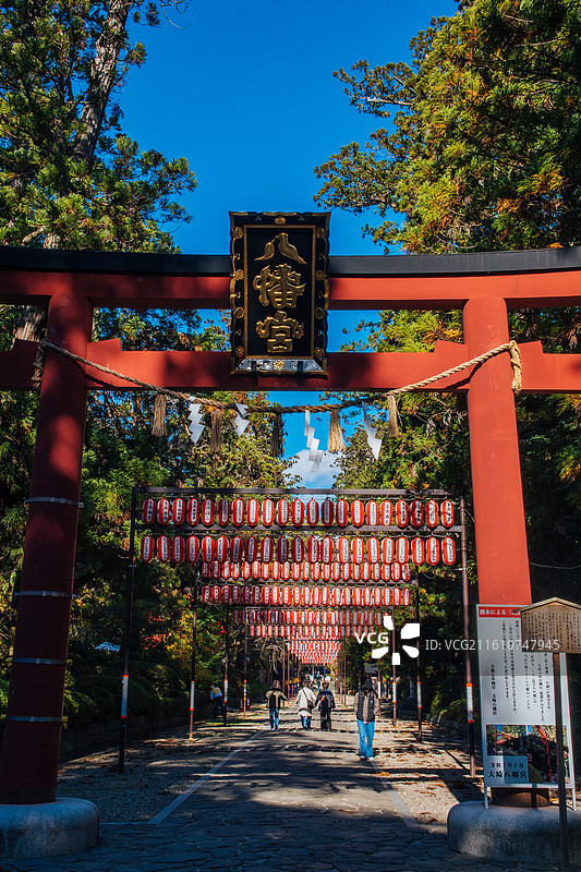 日本 仙台 大崎八幡宫图片素材