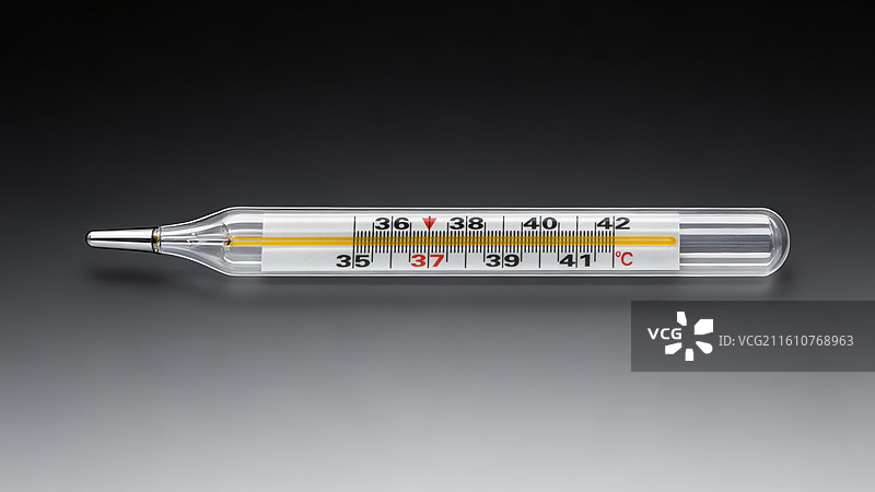 温度计，水银温度计，电子温度计，量体温，发烧感冒，水银，汞图片素材