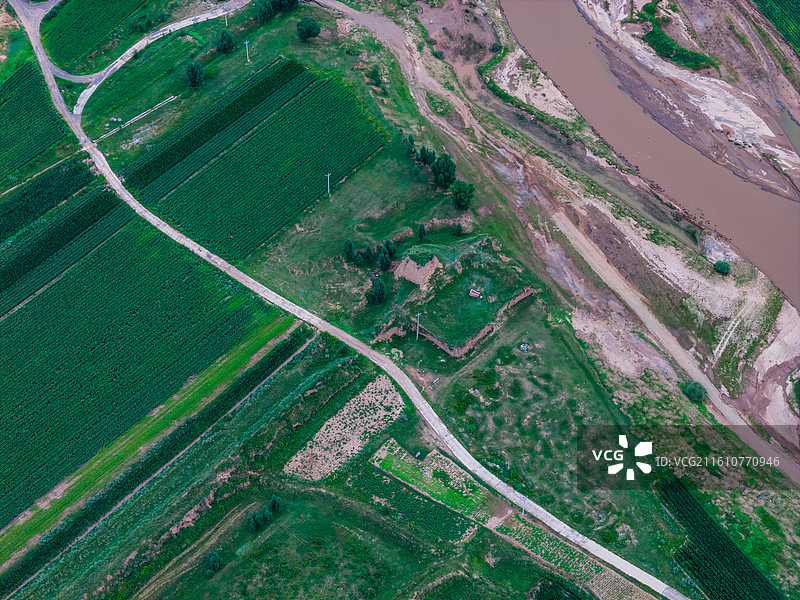 山西 大同 新荣区 得胜堡 市场堡 镇羌堡 明长城图片素材