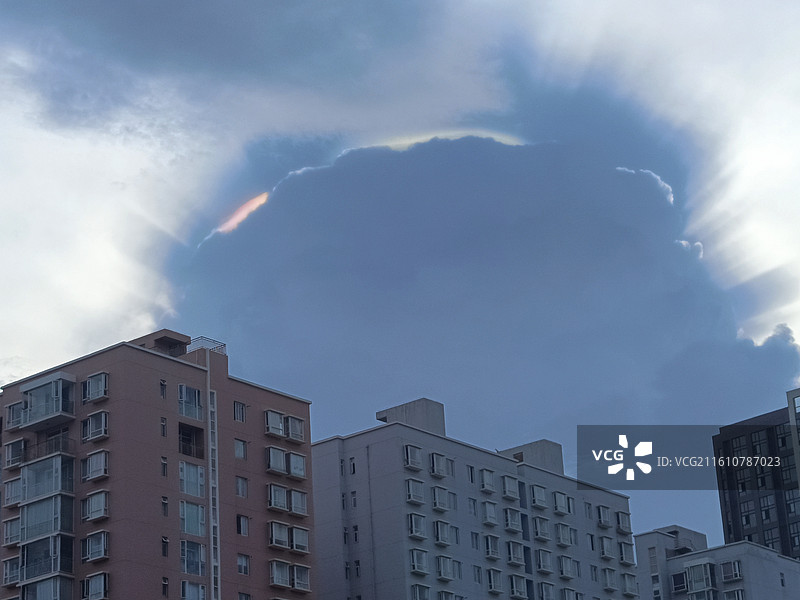 神奇的天空自然现象图片素材