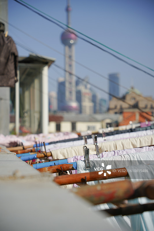 上海外滩商圈陆家嘴地标建筑东方明珠城市人文居民区人间烟火生活日常图片素材