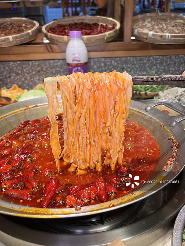 成都美食麻辣火锅图片素材