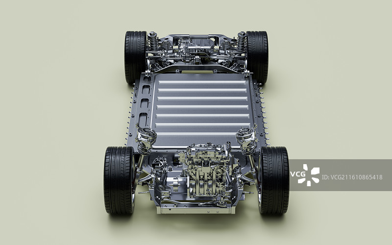 新能源_电动汽车_电池包图片素材