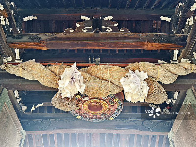 日本大阪府大阪市，大阪天满宫图片素材