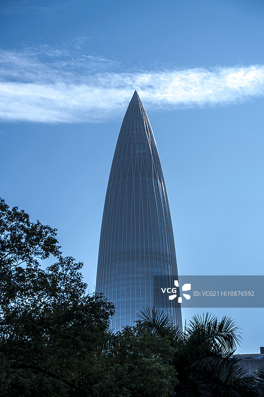 深圳人才公园后海春笋建筑群图片素材