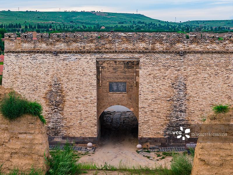 山西 大同 新荣区 得胜堡 市场堡 镇羌堡 明长城图片素材