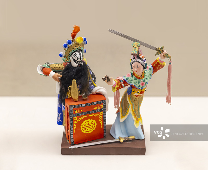 霸王别姬 南京博物院图片素材