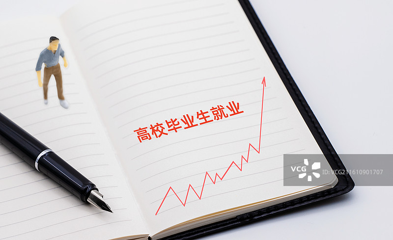 高校毕业生就业（大学生就业，大学问就业问题）图片素材
