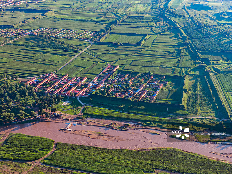 山西 大同 新荣区 得胜堡 市场堡 镇羌堡 明长城图片素材