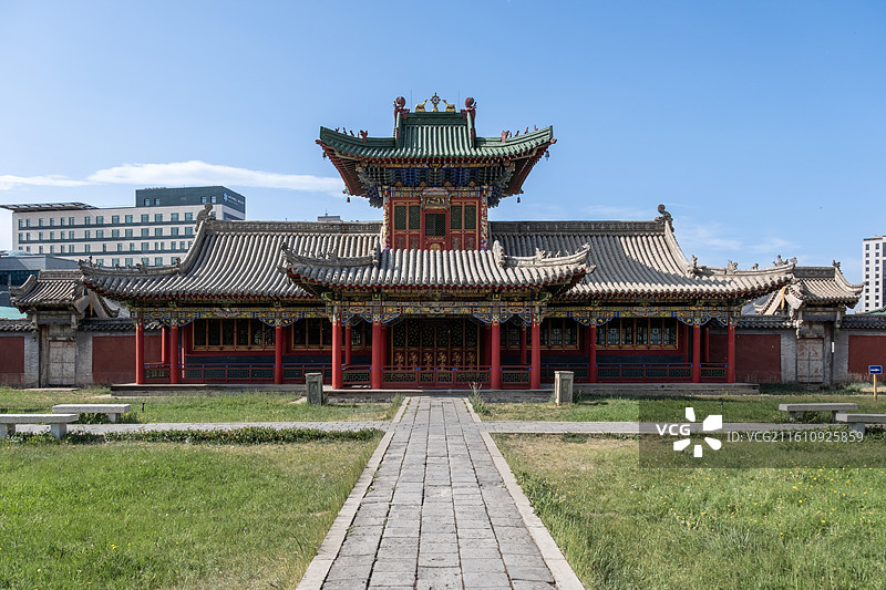 乌兰巴托博克多汗冬宫图片素材