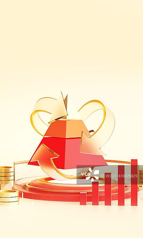 金融理财投资商务金融图标场景图片素材