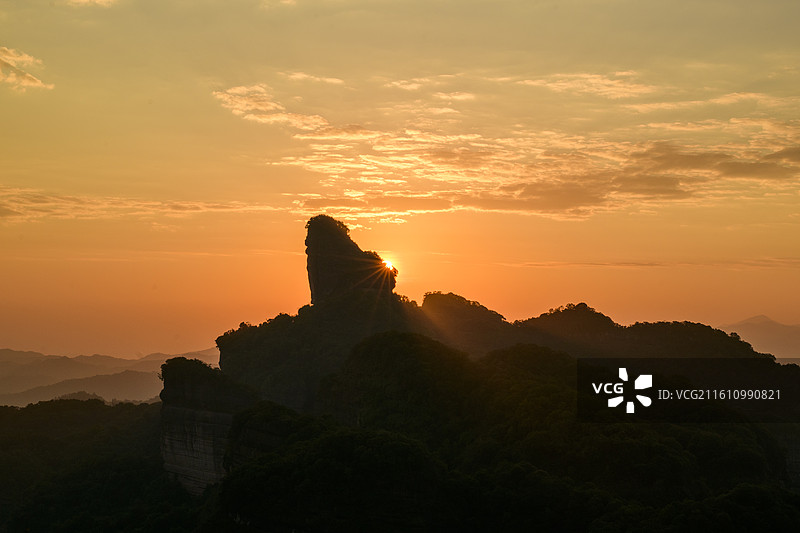 世界自然遗产丹霞山图片素材