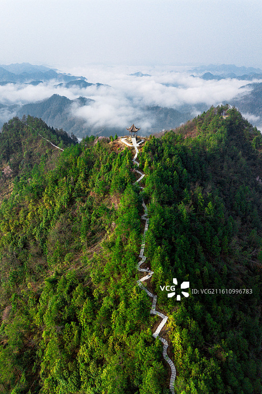 皖南云烟图片素材