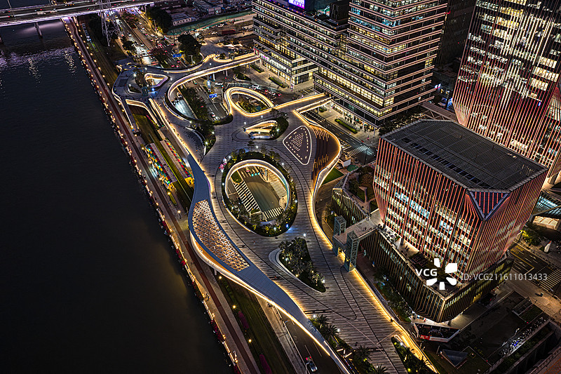 广州琶洲空中花园图片素材