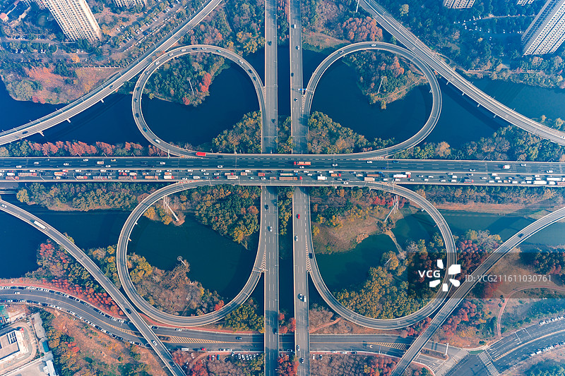 梅子立交桥图片素材