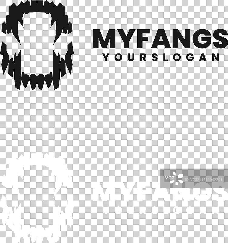 我的獠牙标志设计模板图片素材